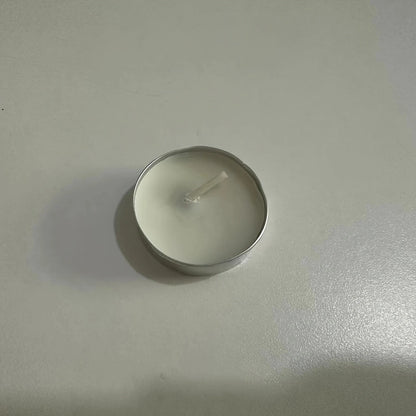 10Pcs Tea Light Candles Small Smokeless Dripless Tea Candles for Home Pool Dinner Weddings Supplies