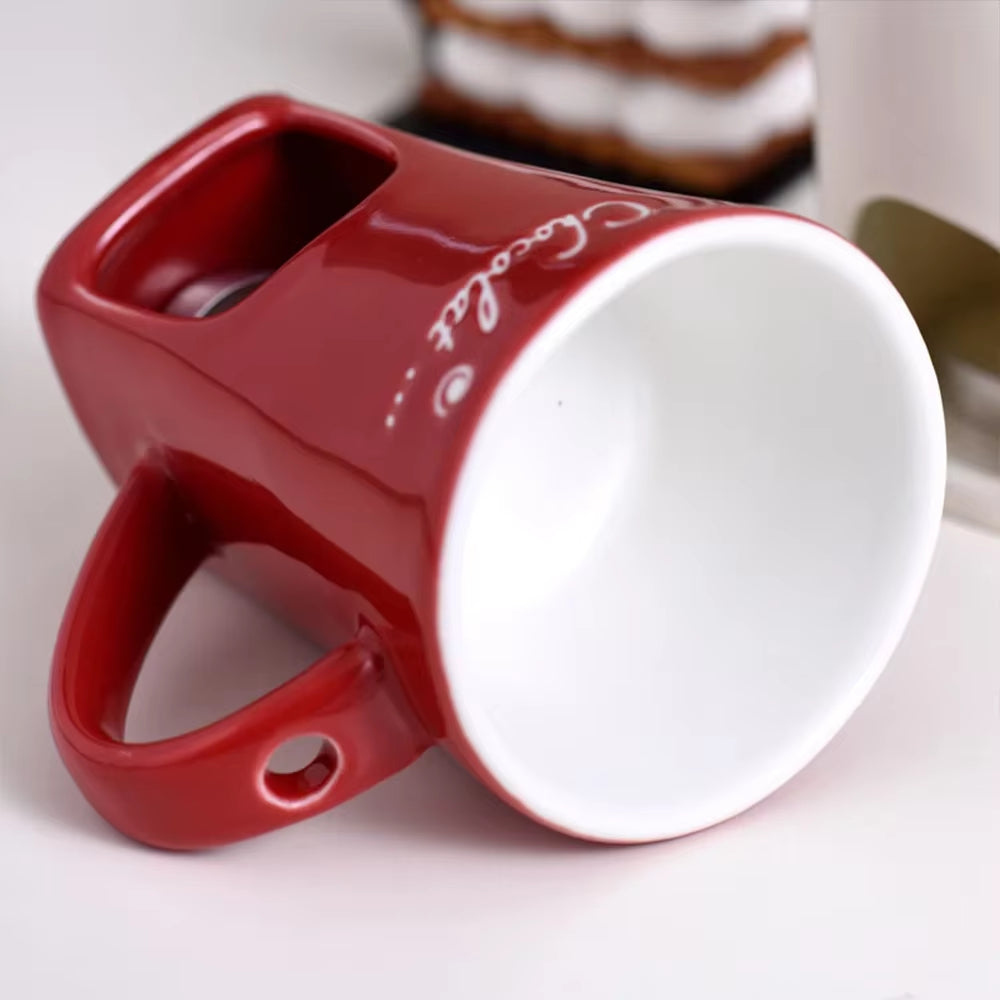 Personal Fondue Mug Set Mini Fondue Pots Chocolate Cheese Ice Cream Fondue Maker Kit Individual Butter Melter Cup Small Warmer